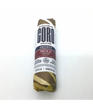 Coro Mole Uncured Piccolo Salami 5oz Coro Mole Uncured Piccolo Salami 5oz Oregon