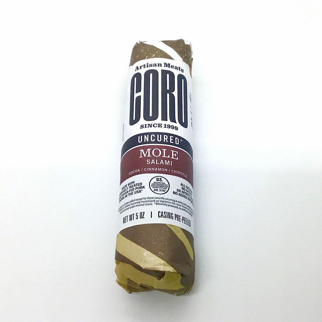 Coro Mole Uncured Piccolo Salami 5oz - Cocovino LA