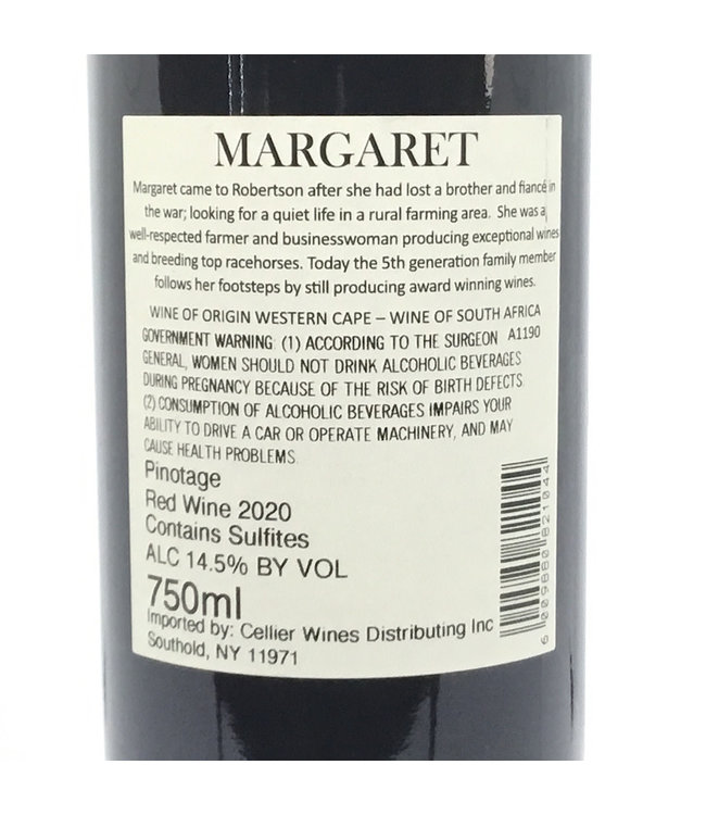 Margaret Pinotage 2020 South Africa