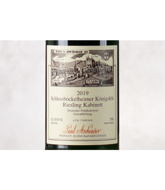 Paul Anheuser Riesling Kabinett 2020 Nahe - Germany