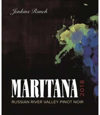 Maritana Jenkins Ranch Vineyard Pinot Noir 2019 Russian River Valley Maritana Jenkins Ranch Vineyard Pinot Noir 2019 Russian River Valley