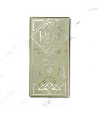 Ritual "Fluer de Sel" 70% Cacao Chocolate Bar 2.12oz Ritual "Fleur de Sel" 70% Cacao Chocolate Bar 2.12oz