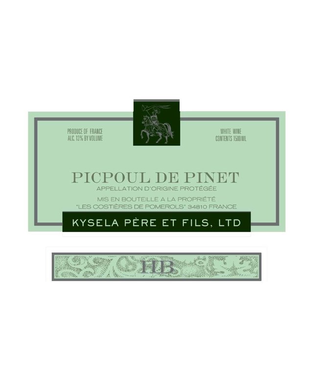 Kysela Pere et Fils Picpoul de Pinet 2021 France