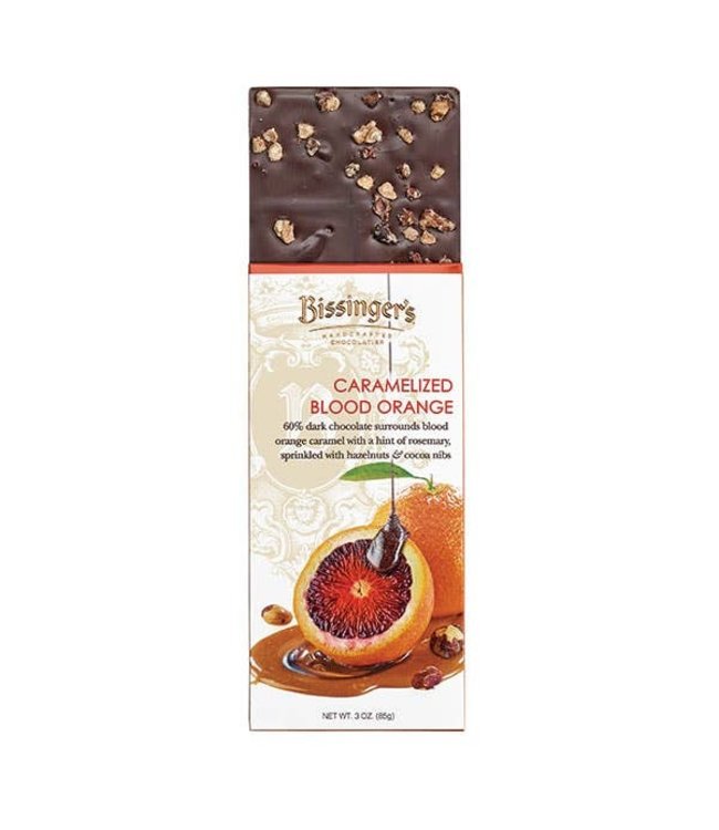 Bissinger's Caramelized Blood Orange  60% Dark Chocolate Bar 3 oz St. Louis - MO