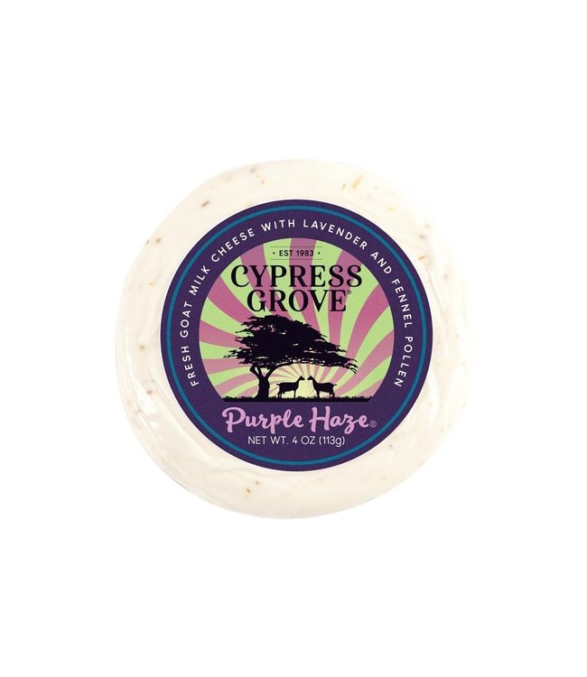 Cypress Gove "Purple Haze" Goat Cheese 4 oz California