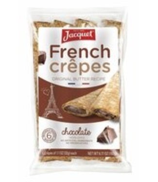 Jacquet French Crepes Chocolate & Hazelnut 6 PK 6.77 oz France Jacquet French Crepes Chocolate & Hazelnut 6 PK 6.77 oz France