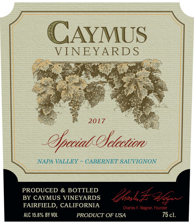 Caymus Cabernet Sauvignon "Special Select" 2017 Napa Valley
