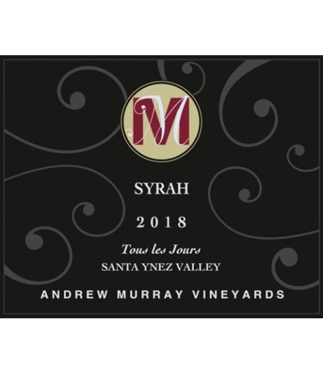 Andrew Murray Syrah "Tous Les Jours" 2018 Santa Inez Valley - California