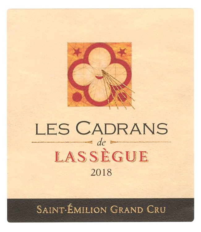 Château Lassegue Les Cadrans 2018 Saint-Emilion Grand Cru - Bordeaux