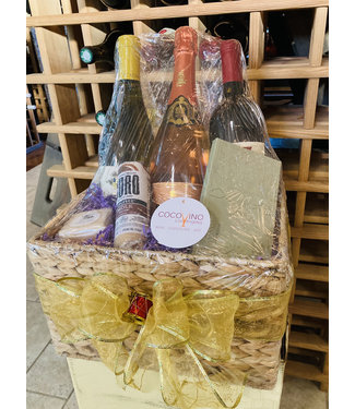 CocoVino Gift Basket "Mi Amor" $150