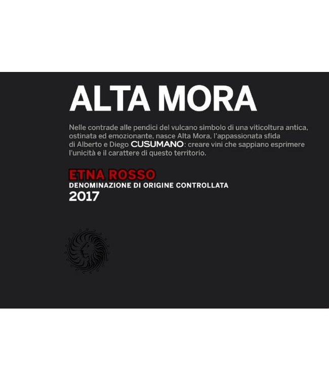 Alta Mora Rosso Cusumano 2018  Etna - Sicily