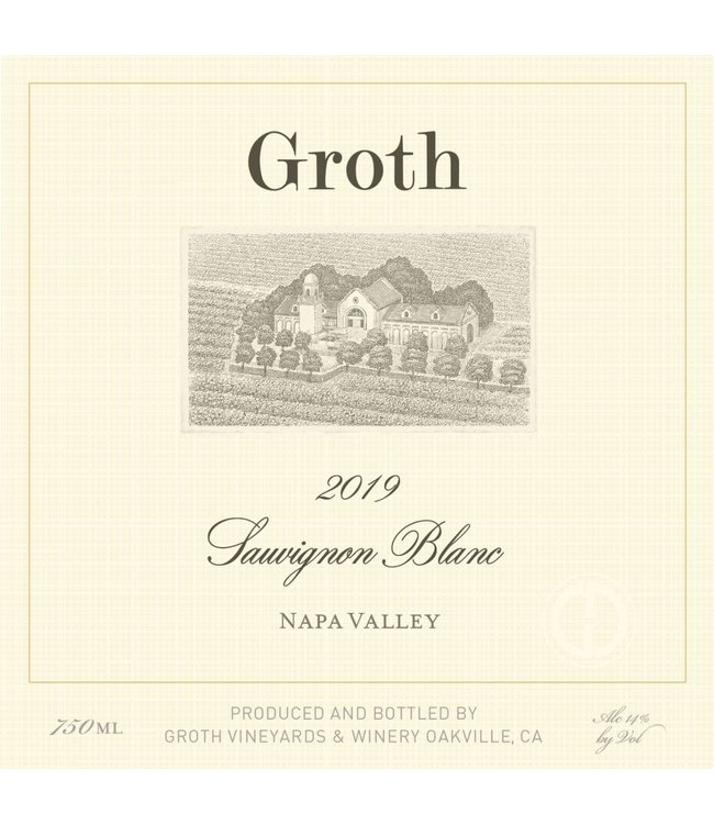 Groth Sauvignon Blanc 2019 Napa Valley - California