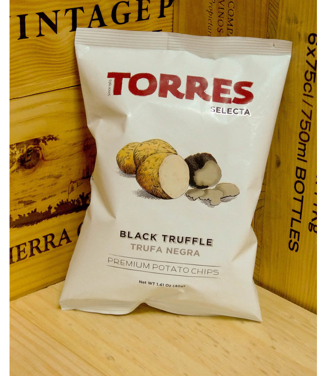 Torres Black Truffle Potato Chips Spain 1.41oz