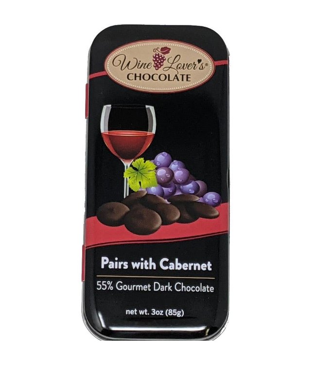 Wine Lover's Chocolate 55% Dark Pairs w/ Cabernet 3oz