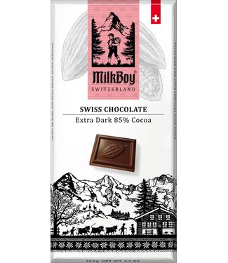 Milk Boy Extra Dark 85% 3.5 oz Switzerland MilkBoy Extra Dark 85% 3.5 oz Switzerland
