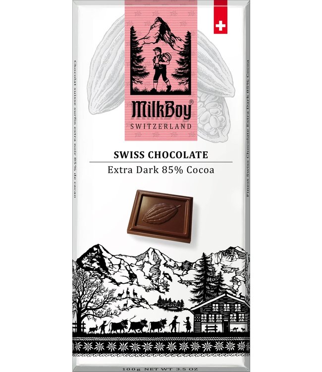 MilkBoy Extra Dark 85% 3.5 oz Switzerland