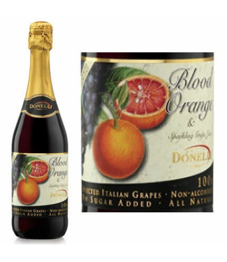 Donelli Sparkling "Blood Orange" Non Alcoholic Italy Donelli Sparkling "Blood Orange" Non Alcoholic Italy