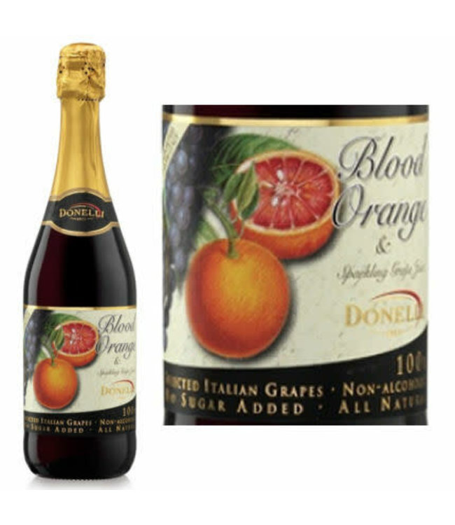 Donelli Sparkling "Blood Orange" Non Alcoholic Italy