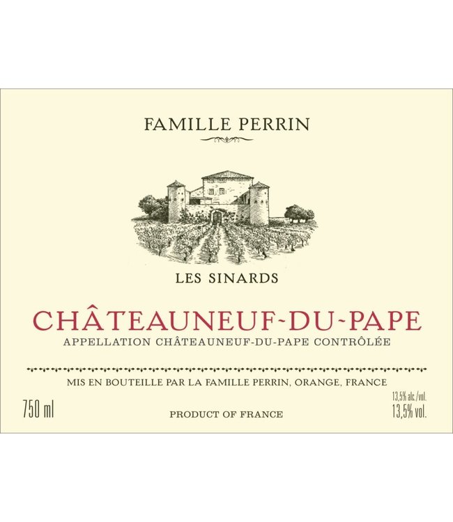 Famille Perrin Châteauneuf-du-Pape "Les Sinards" 2019 Rhone Valley - France