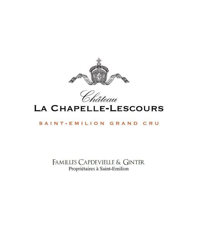 Château La Chapelle-Lescours Grand Cru Saint-Émilion 2015 Bordeaux-France