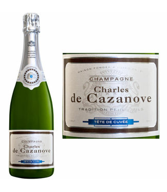Charles de Cazanove Brut Tête de Cuvée NV Champagne - France Charles de Cazanove Brut Tête de Cuvée NV Champagne - France