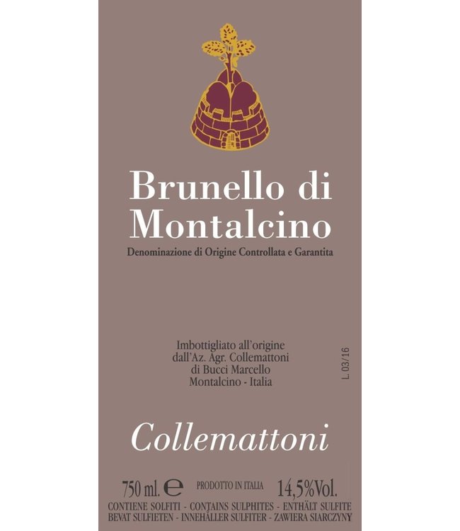 Collemattoni Brunello di Montalcino 2016 Tuscany - Italy