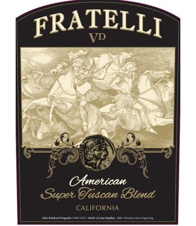 Fratelli American Super Tuscan Blend 2017 Napa