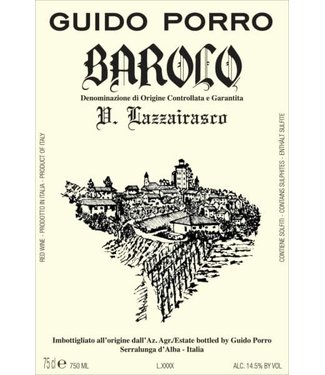 Guido Porro Barolo "Vigna Santa Caterina" Serralunga - Italy