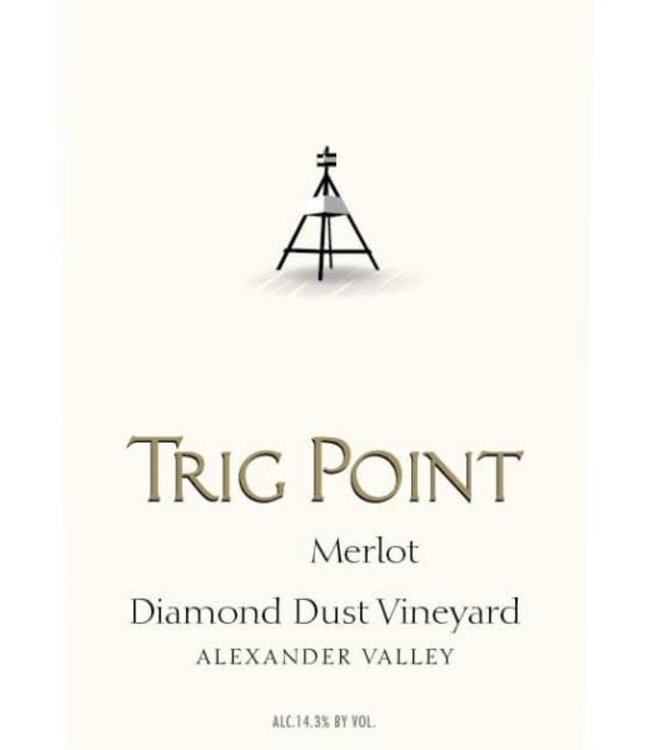 Trig Point Merlot Diamond Dust Vineyard 2020 Alexander Valley - California