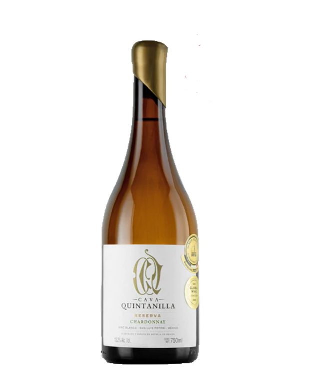 Cava Quintanilla Chardonnay Reserva 2021  - Mexico