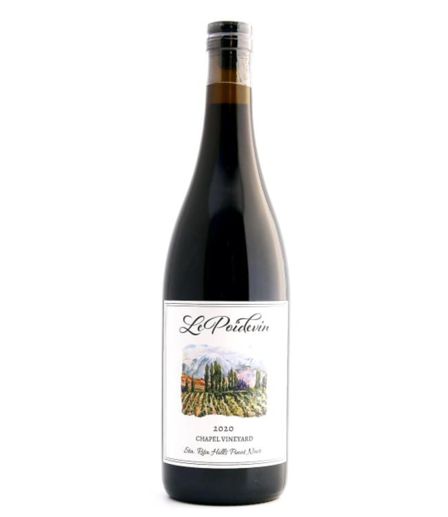 Le Poidevin Cellars Pinot Noir" Chapel Vineyard" 2020  Santa Rita Hills