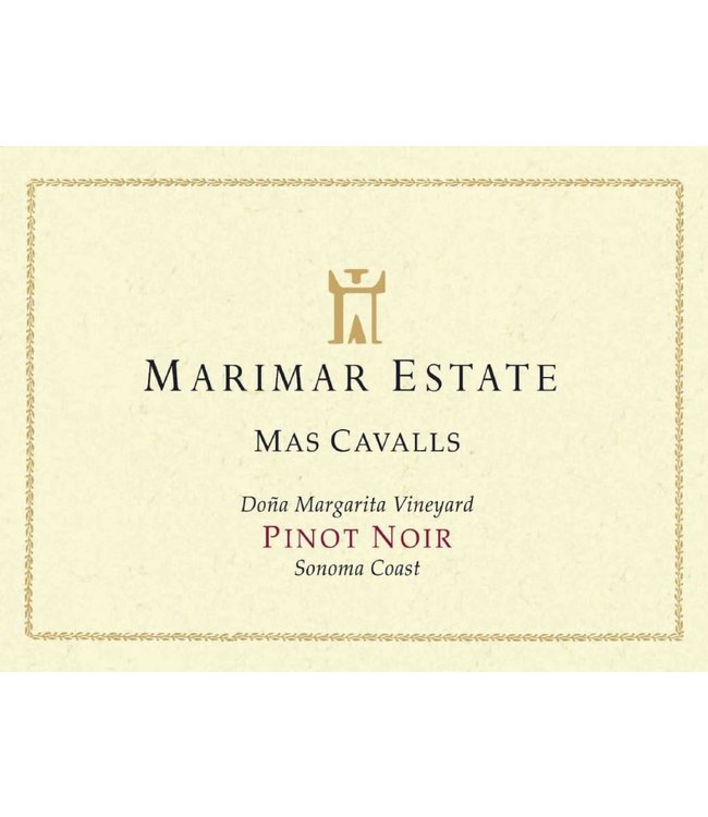 Marimar Estate  Pinot Noir "Mas Cavalls" Doña Margarita Vineyard 2018 Sonoma Coast