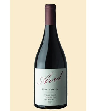Avid Pinot Noir 2019 Avid Vineyard Petaluma Gap Sonoma