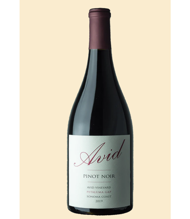 Avid Pinot Noir 2019 Avid Vineyard Petaluma Gap Sonoma