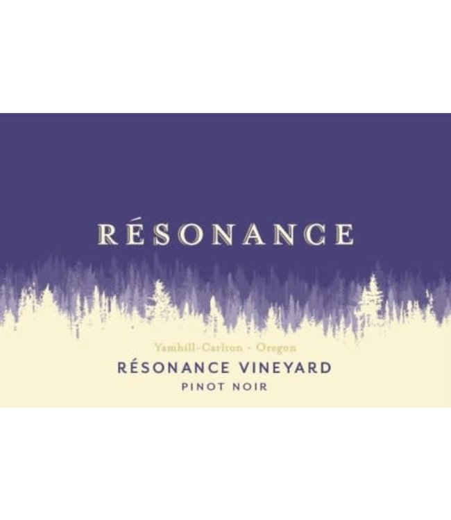 Résonance Pinot Noir "Résonance Vineyard" 2015 Yamhill-Carlton Oregon