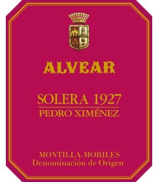 Alvear Solera 1927 Pedro Ximénez Sherry  375ml Montilla - Spain