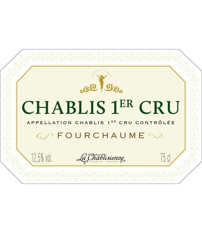 La Chablisienne "Fourchaume"  1er Cru Chablis 2018 Burgundy - France