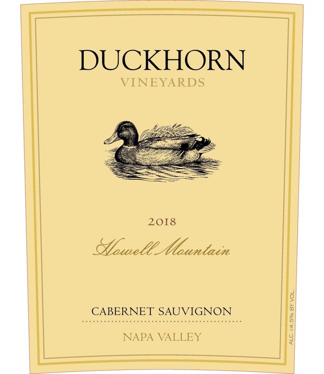 Duckhorn Cabernet Sauvignon "Howell Mtn" 2018 Napa Valley