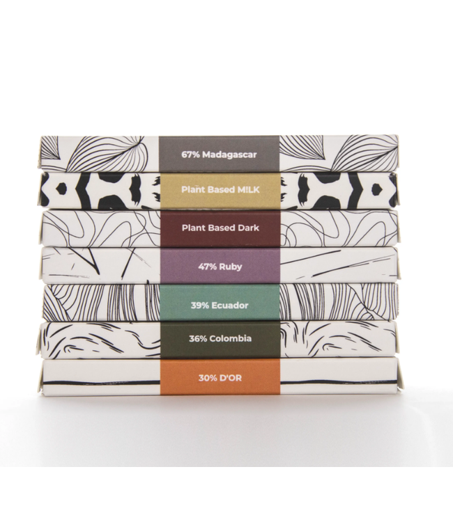 Délicieux Chocolat   Mini Bar Chocolate Flight 20g United Kingdom