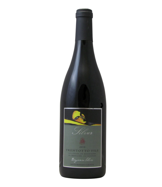 Silver "Trentotto File"  Whitehawk Vineyard Syrah 2011 Santa Barbara County