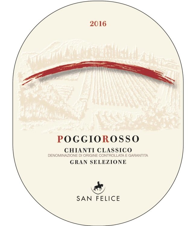 San Felice "Poggio Rosso" Chianti Classico Gran Selezione 2016 Tuscany