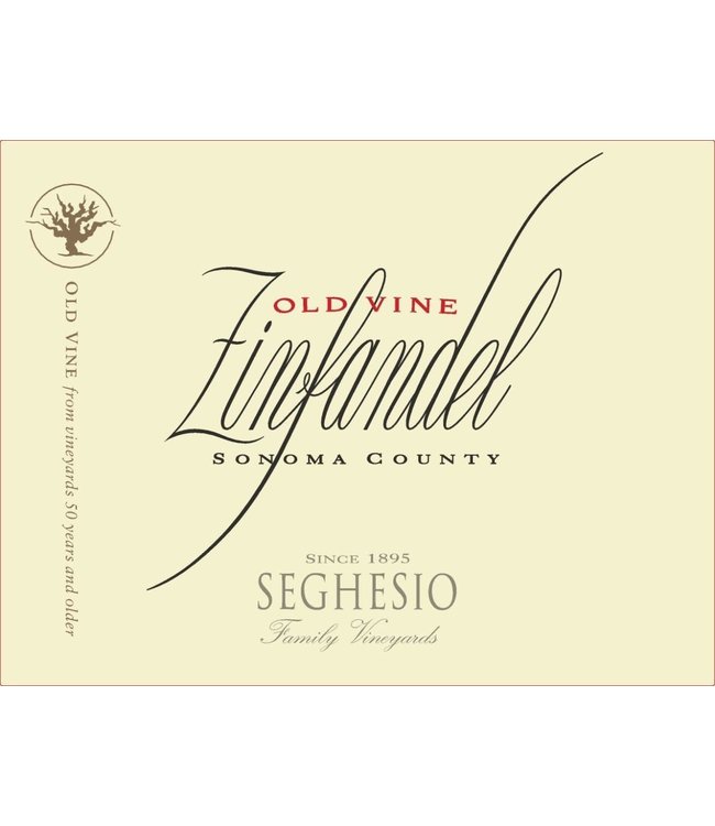 Seghesio "Old Vine" Zinfandel 2018 Sonoma Co.