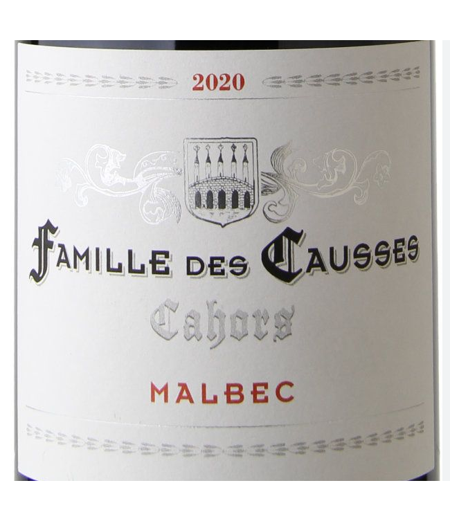 Famille des Causses Malbec 2020 Cahors - France