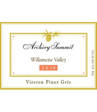 Archery Summit "Vireton" Pinot Gris  2019 Willamette Valley - Oregon