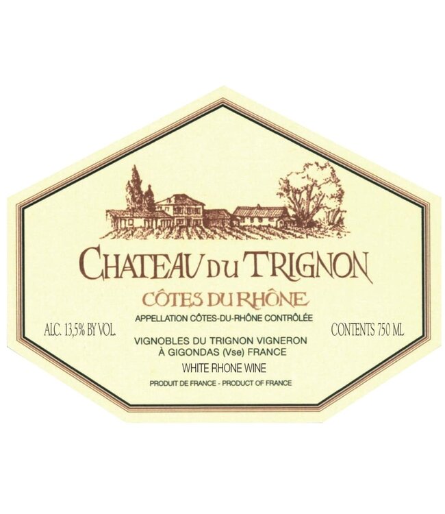 Château du Trignon Roussanne 2020 Côtes du Rhône - France