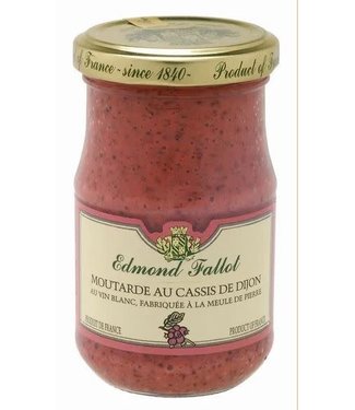 Edmond Fallot Blackcurrant Dijon Mustard Moutarde du Cassis 7.4oz  Beaune - France