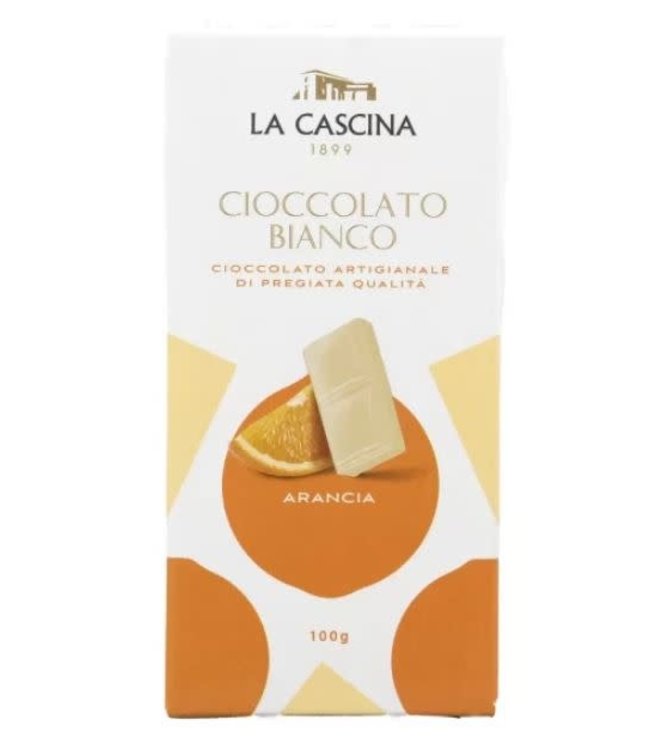 La Cascina Bianco Cioccolato "Arancia" 3.5oz Calabria - Italy