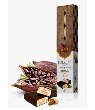 Di Iorio Soft Almond Nougat Torrone Cioccolate   4.93oz Italy