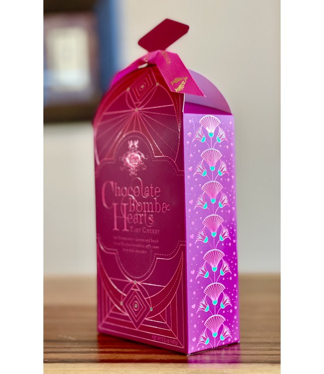 Vosges Haut -Chocolate  Cherry Bomba Hearts 5.2oz Chicago - IL