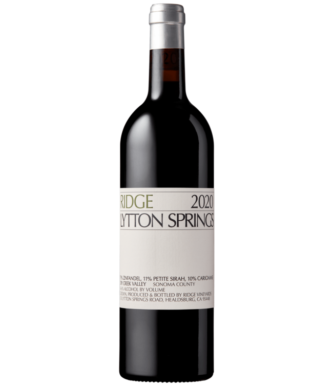 Ridge "Lytton Springs" 2020 Dry Creek Valley - Sonoma